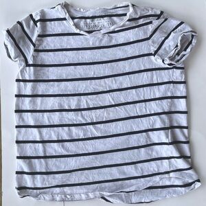 Cotton on shirt white stripes size small